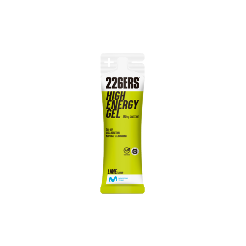High Energy Gel 76g [50g karbo] - Lime Caffeine